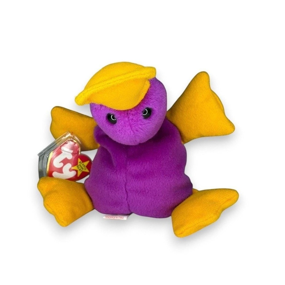 Patti the Platypus | Curious Creek Explorer 🌿 | Mint Heart Tag TY Beanie Baby